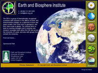 The Earth and Biosphere Institute - Click to visit
