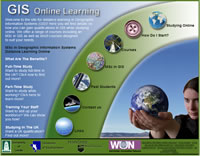 Online GIS course - Click to visit